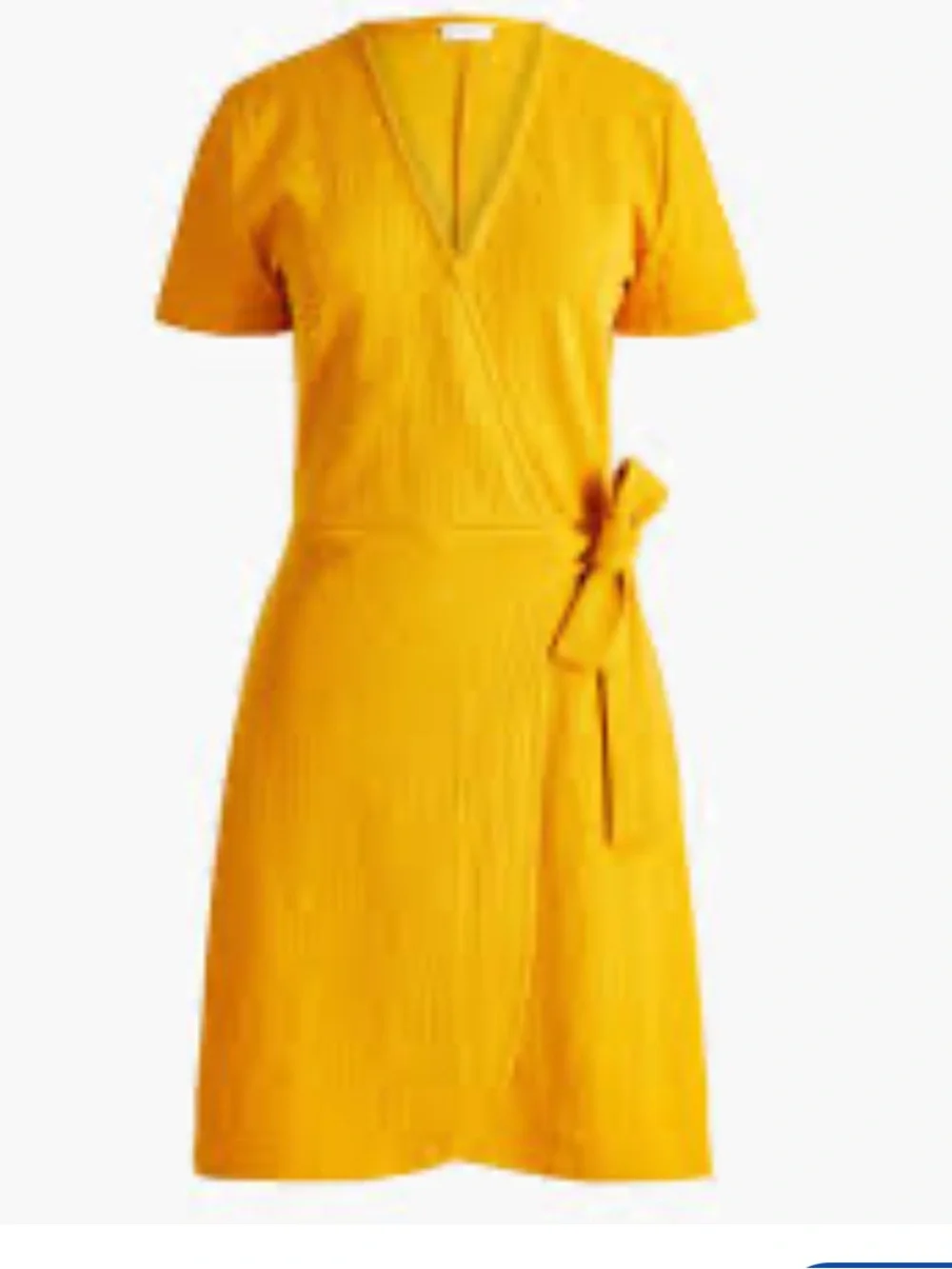 J. Crew Textured knit wrap dress